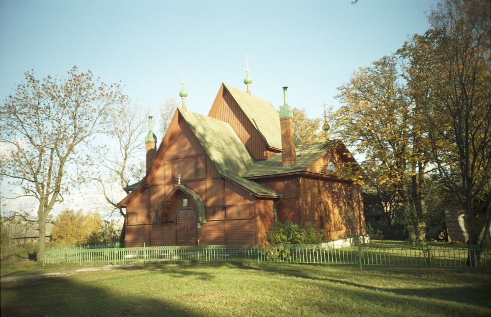 Kopli St. Nikolai Orthodox Church (1935, arh. A. Vladovsky) in Tallinn.