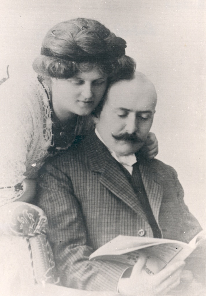 Rudolf Hurt with wife Helm ( daughter of Martin Lipu)