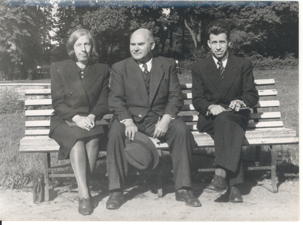From the left: 1) ; 2) J. Vares-Barbarus; 3) p. Luhtein