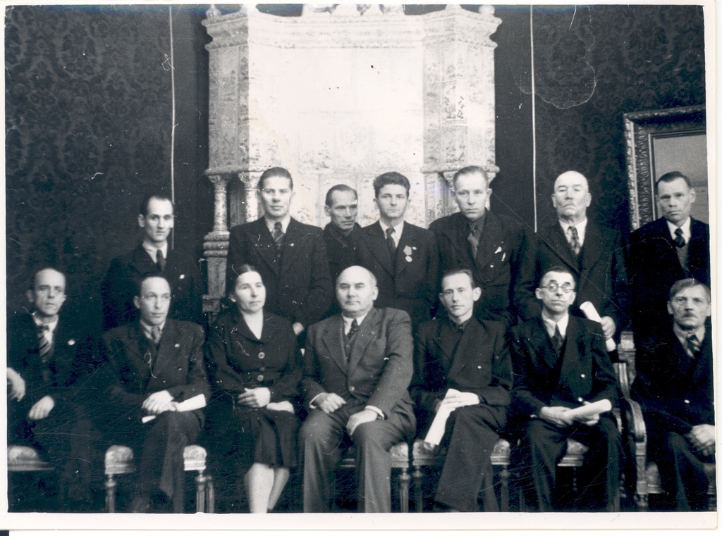 Johannes Vares-Barbarus (1st row 4 from left)