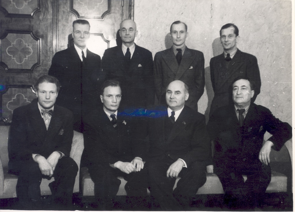 Johannes Vares-Barbarus (1st row 3 from left)