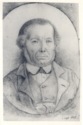 Bornhöhe (Brunberg), Eduard. Father's portrait Figure  duplicate photo