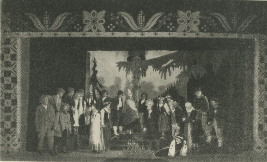 A. Kitzberg's "Libahunt" Lithuanian Drama Theatre in Klaipeda. Scene III v.