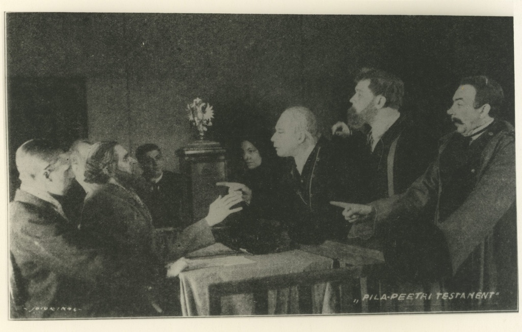 A. Kitzberg's "Pila-Peetri testament" "Estonia" II v.