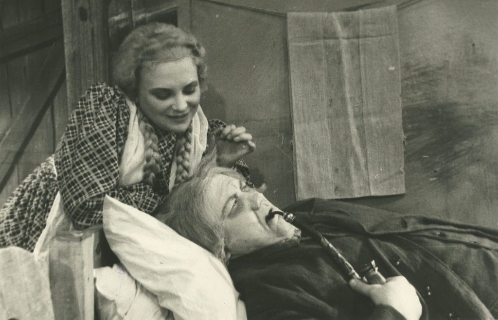 A. Kitzberg "Punga-Mart and Uba-Kaarel" "Endlas" 1954/55. A.