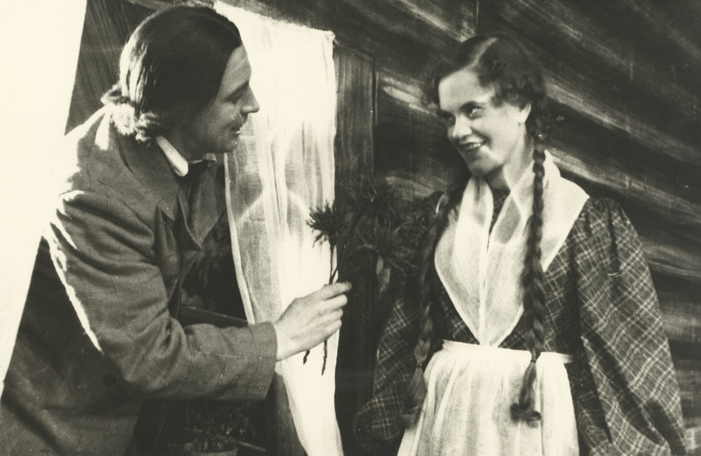 A. Kitzberg "Punga-Mart and Uba-Kaarel" "Endlas" 1954/55. A.