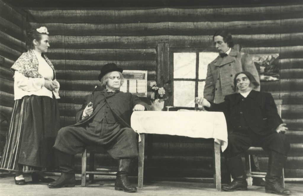 A. Kitzberg "Punga-Mart and Uba-Kaarel" "Endlas" 1954/55. A.