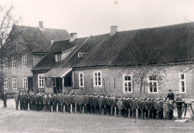 Paistu County School ca 1910.  duplicate photo