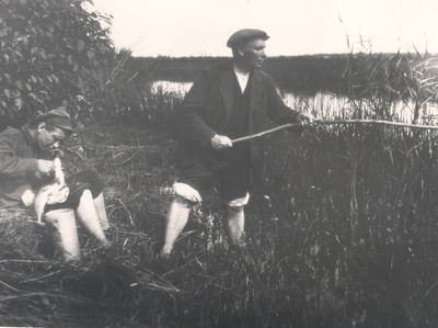 Jakob Mändmets fishing  similar photo