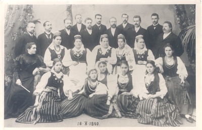 Härma, Miina song cream in 1897.  similar photo