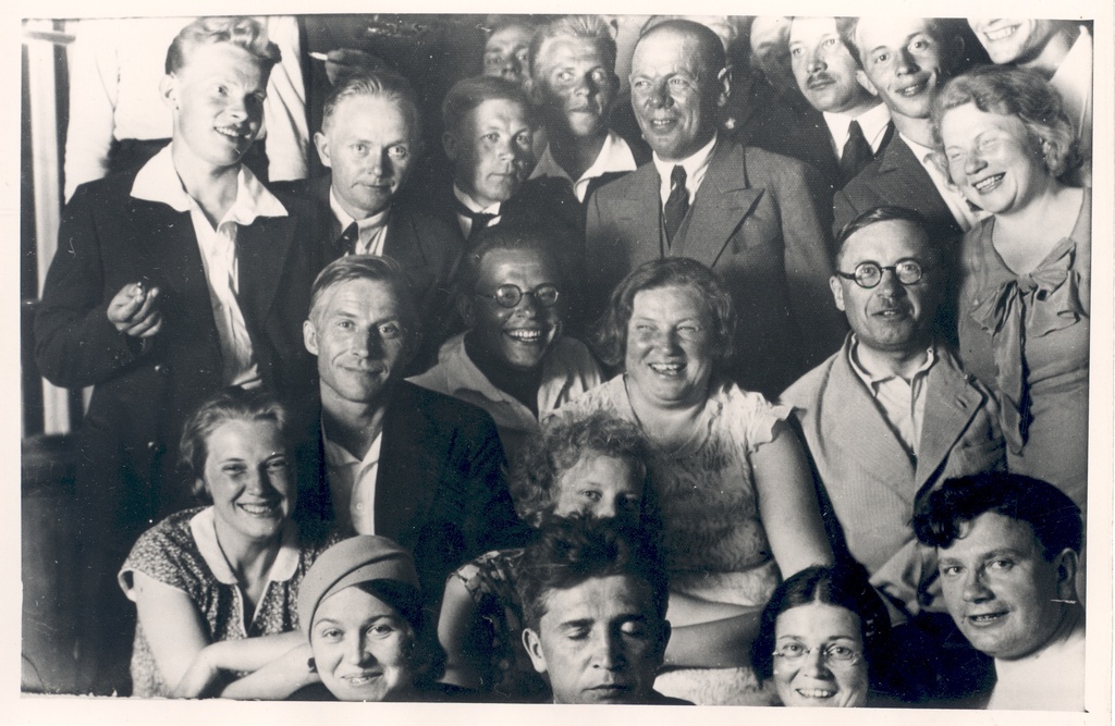 On the 50th anniversary of Hugo Raudsepp's birthday in Elva, July 10, 1933.