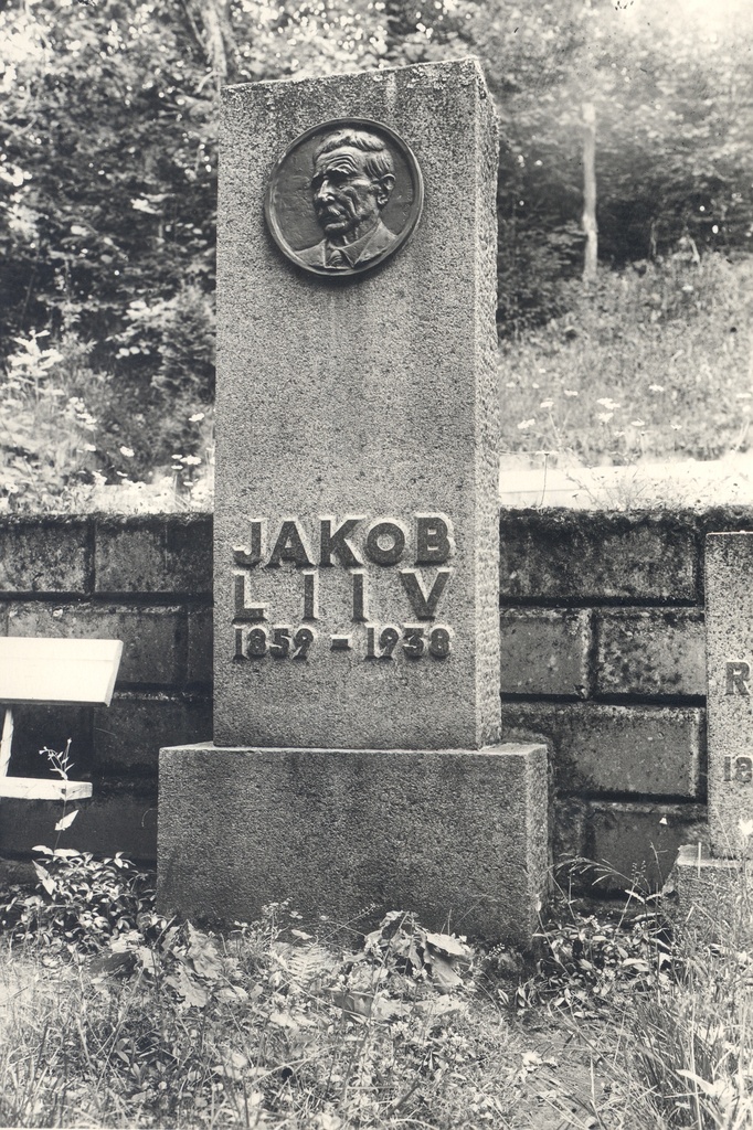 Jakob Liivi's graveyard at Rakvere's graveyard