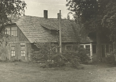 Jaan Kärner's birthplace near Elva Kinksepa farm in 1965  similar photo