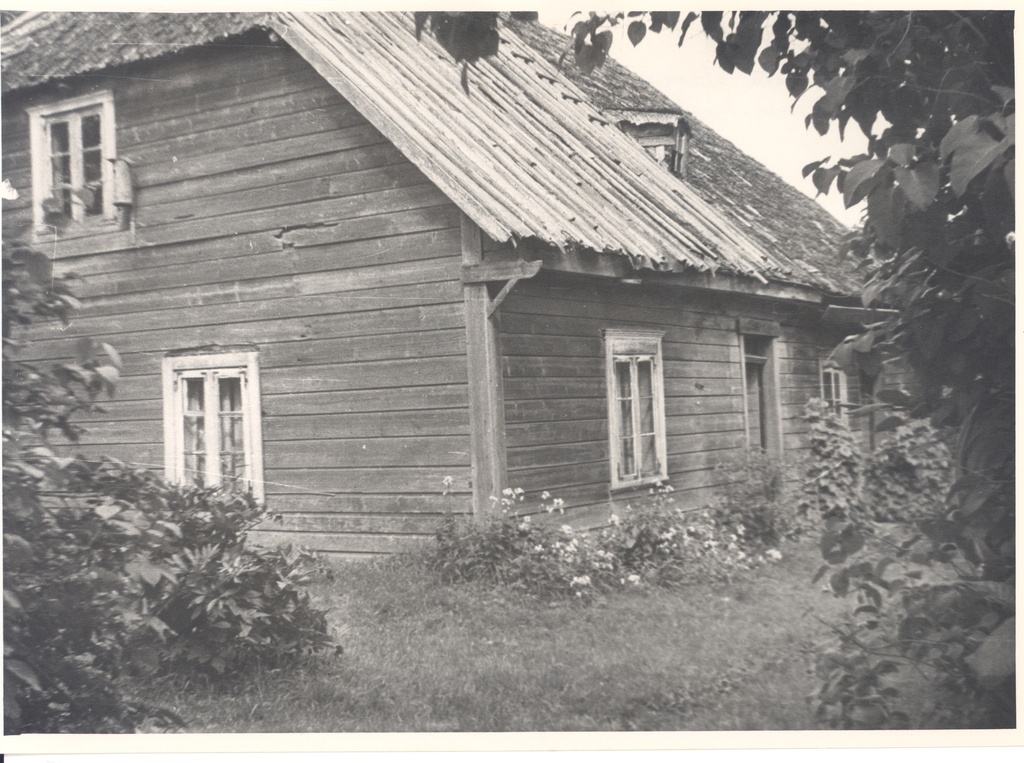 Raani farm house in Heimtal, where Joh has stopped in summer. Vares-Barbarus with his sister. View of the park by