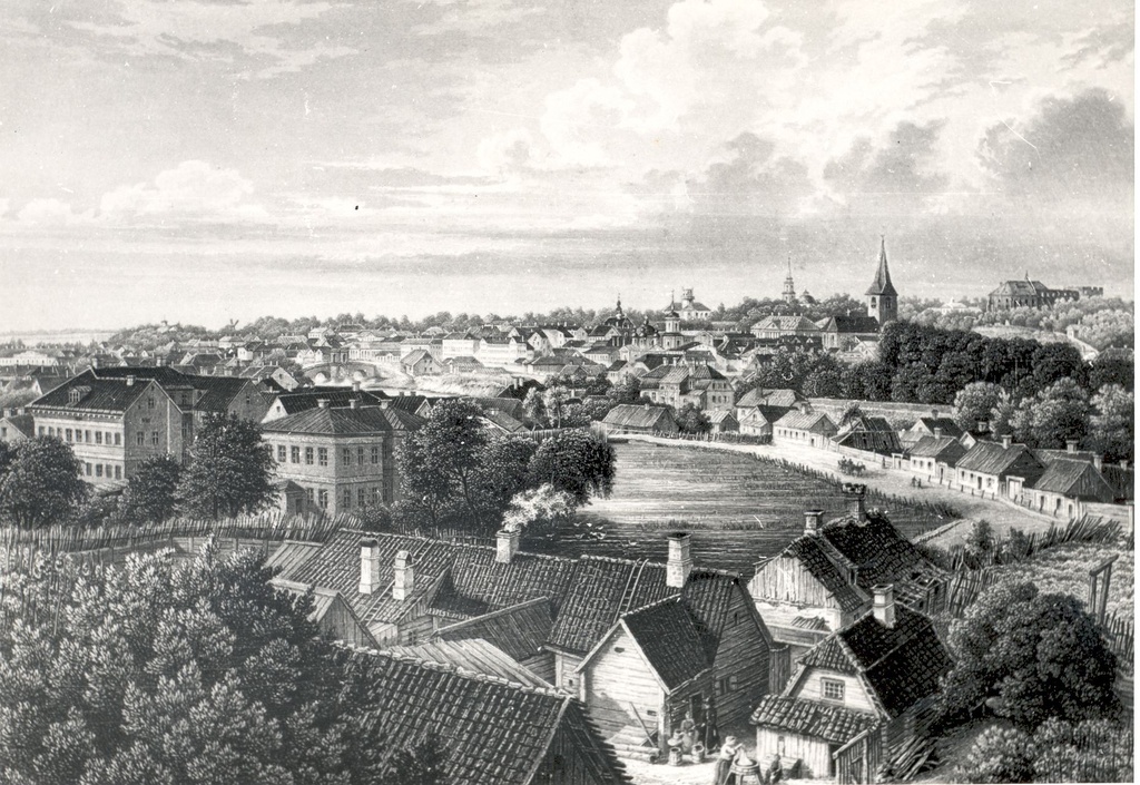 Tartu view, 1866