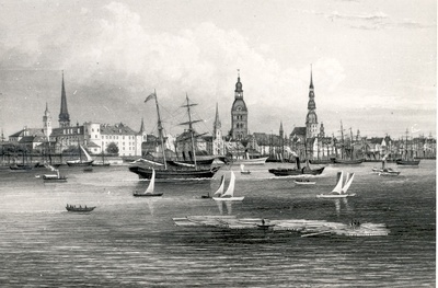 Riga view 1866  similar photo