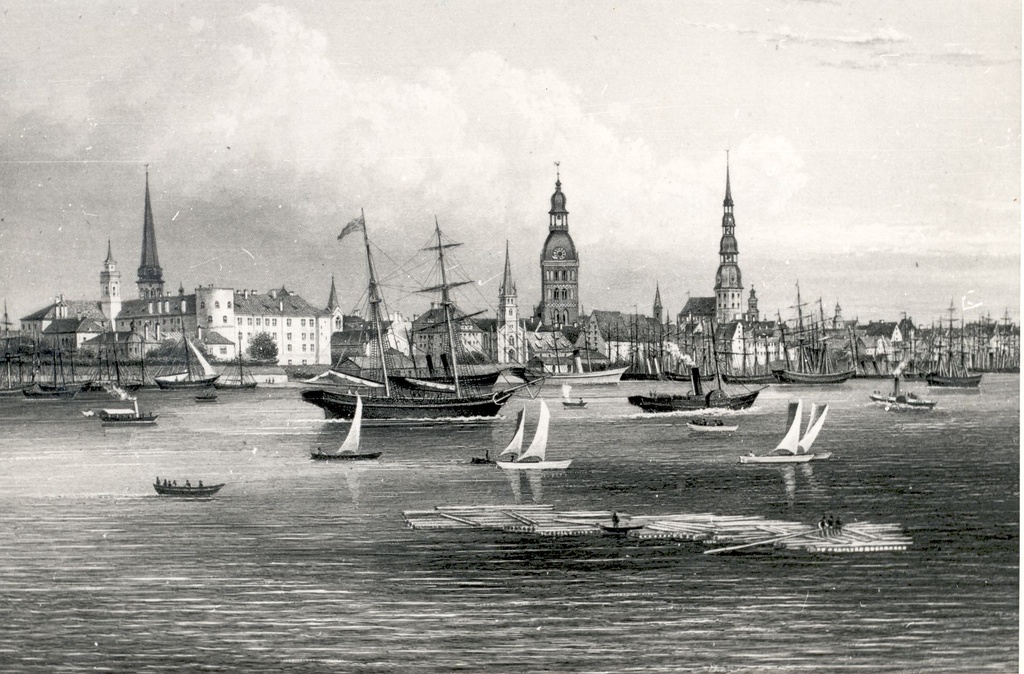 Riga view 1866