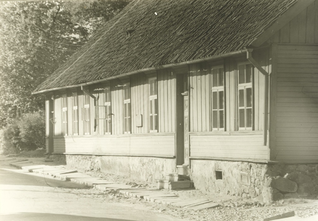 A. Kitzberg's residence in 1893-1894 in Viljandi, Posti tn. 23