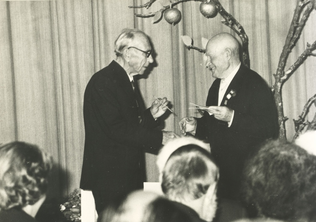 Mart Raua 75th birthday seventh. 1978