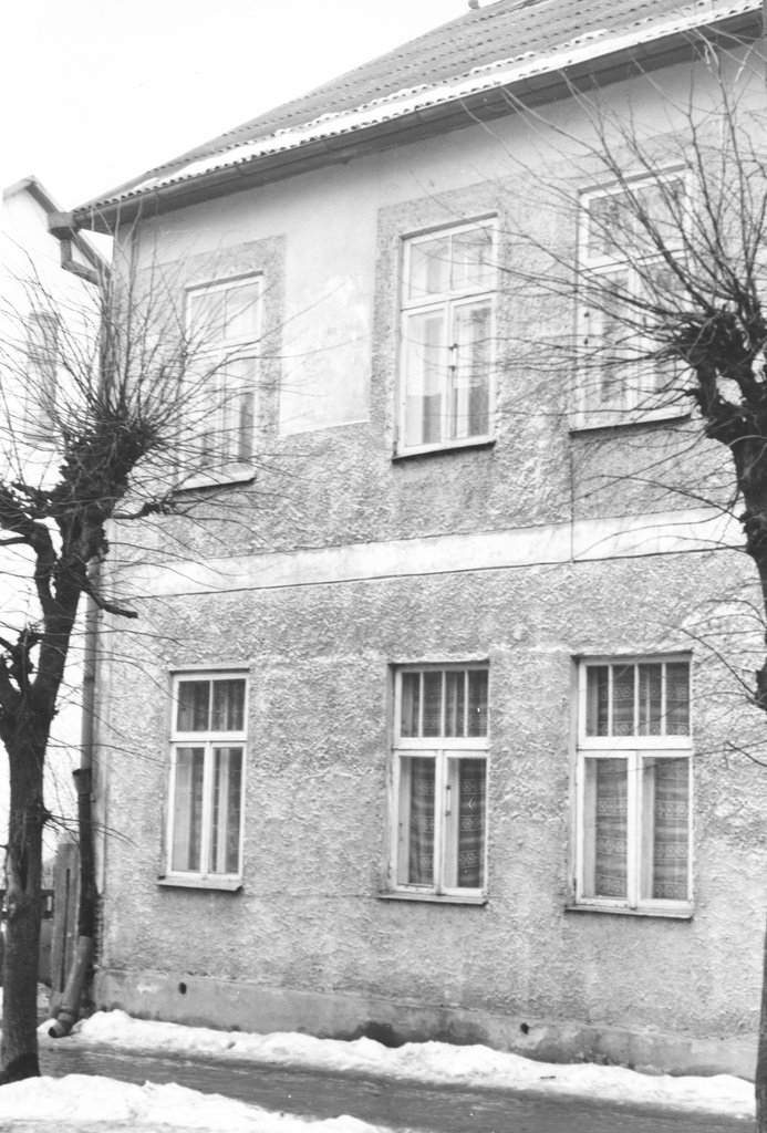 Marie Under's residence in Tartu, Tolstoi tn. 11 between December 1924 and June 1925