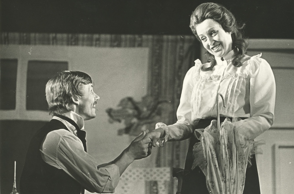 Kitzberg, August "Rätsep Air Memories" at the National Youth Theatre of the USSR in 1979. Karel Kilvet (Rätsep Oil) and Ene Järvis