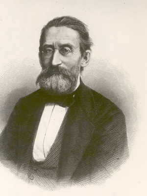 "Franz-Anton Schiefner (1817-1879), member of the Russian Academy of Sciences.  duplicate photo