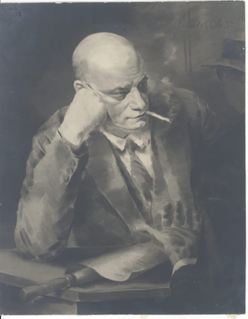 E. Ole "The portrait of Kirjanik a. Gailiti"