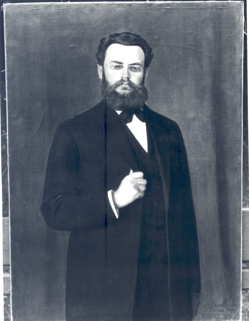 Jakobson , C. R. Poolfiguur. Oil, 1928.