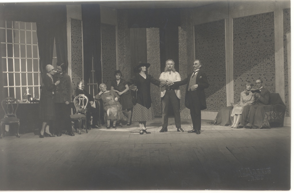 H. Raudsepa "Mors of Kikerpill" "Vanemuises" 5. II 1927