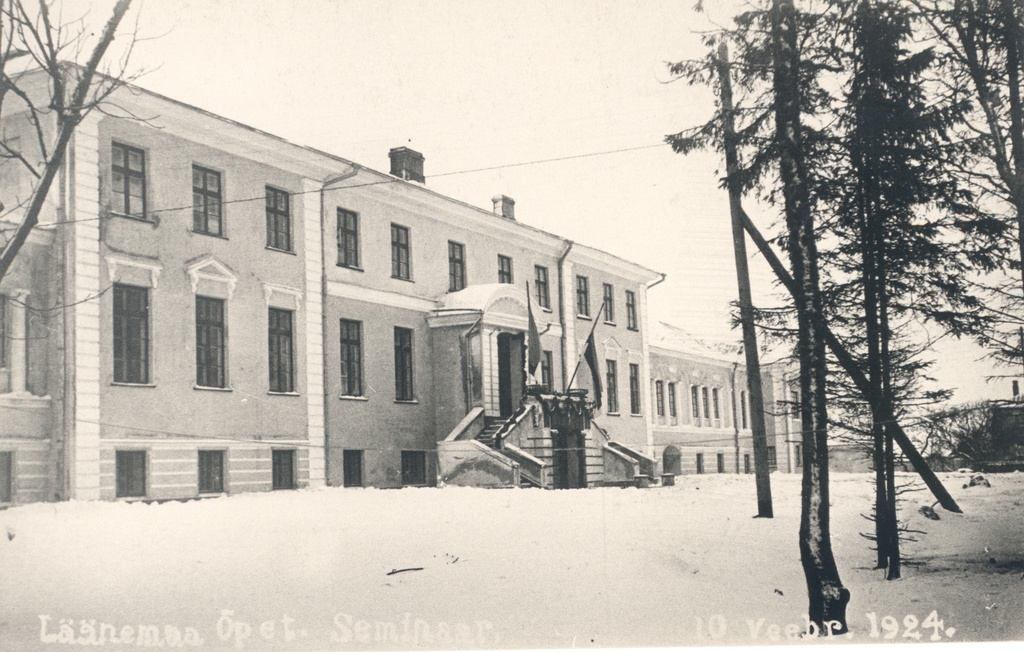 Läänemaa Teaching. Seminar. 10. II 1924