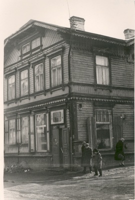 E. Peterson-Särgava residency in Tallinn Tatari 33 / Liivalaia 26 corner 1906-1912.  similar photo