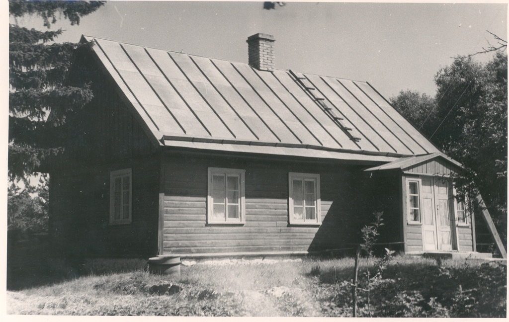 Sauna V. Grünthal-Ridala home in Muhus Viira village - the poet's mother Maria Grünthali's last residency