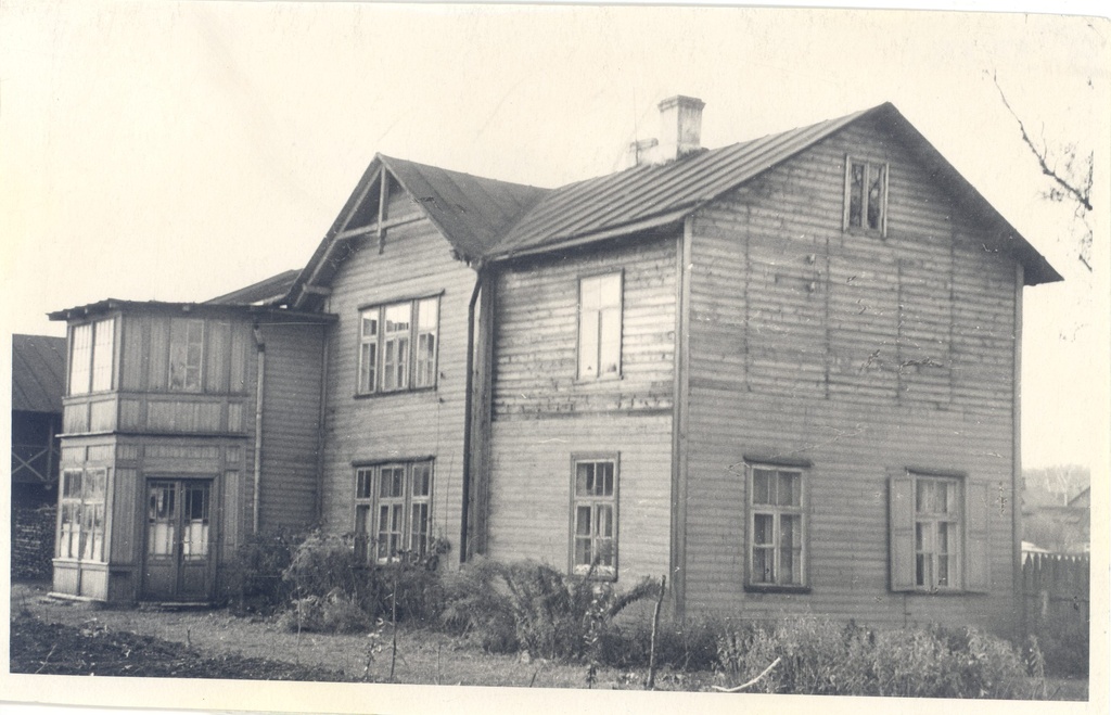 A. Kitzberg's residence in Tartu Oa tn 14