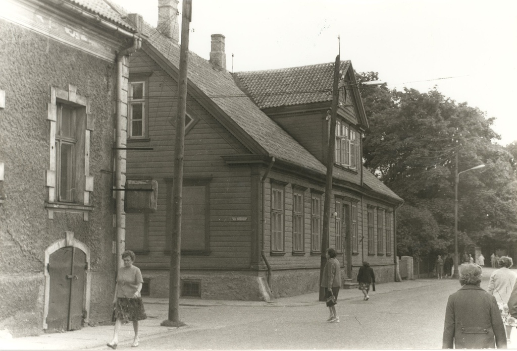 J. h. Rosenplänter's residence in Pärnu, V. Kingissepa tn. 30 years 1809-1846