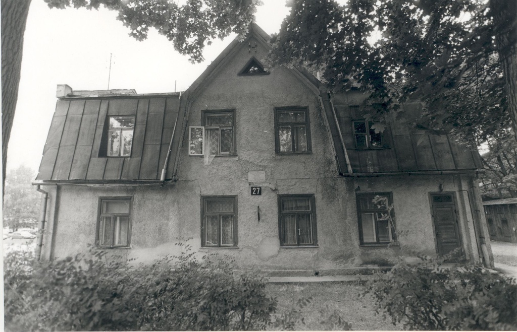 K. a. Hermann's residence in Tartu Veski tn. 27