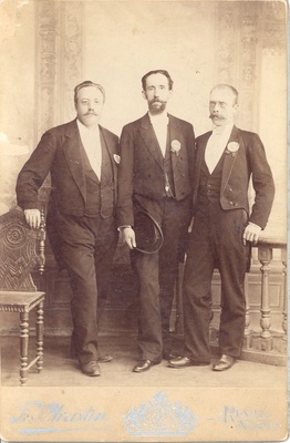 K. a. Hermann, J. Kappel and K. Türnpu in 1896  similar photo