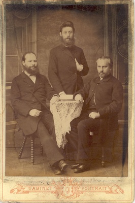 FR. Kuhlbars, Georg Blumberg and Nikolai Bogajewsky  similar photo