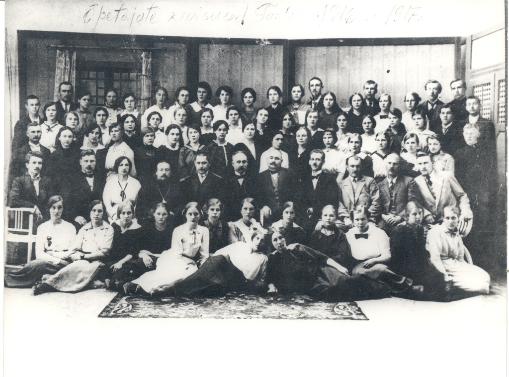 Teacher courses in Tartu 1916-1917