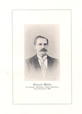 Vilde, Eduard, "Postimehe" brain publisher and editor a. 1887  duplicate photo