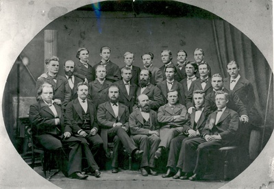 A. Mohrfeldt, e. Treffner, n. Sõrd, f. Buschmann, a. Sperrlingk, h. Raska, a. Sõrd, C. Niggol, etc. 1879.a (orig. H-37:5)  duplicate photo