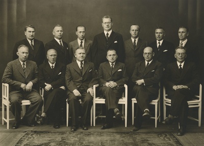 Management of "Vanemuise" company in 1939.  similar photo