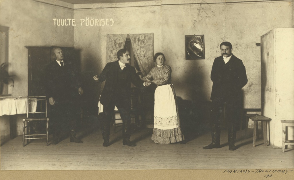 A. Kitzberg's "Tuulte in turn" in "Estonia" 1911