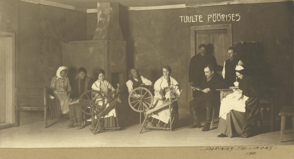 A. Kitzberg's "Tuulte in turn" in "Estonia" 1911