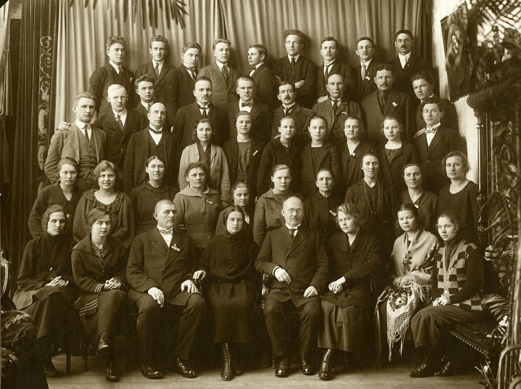 G. Ollik, o. Loorits and J. Jaik group photo