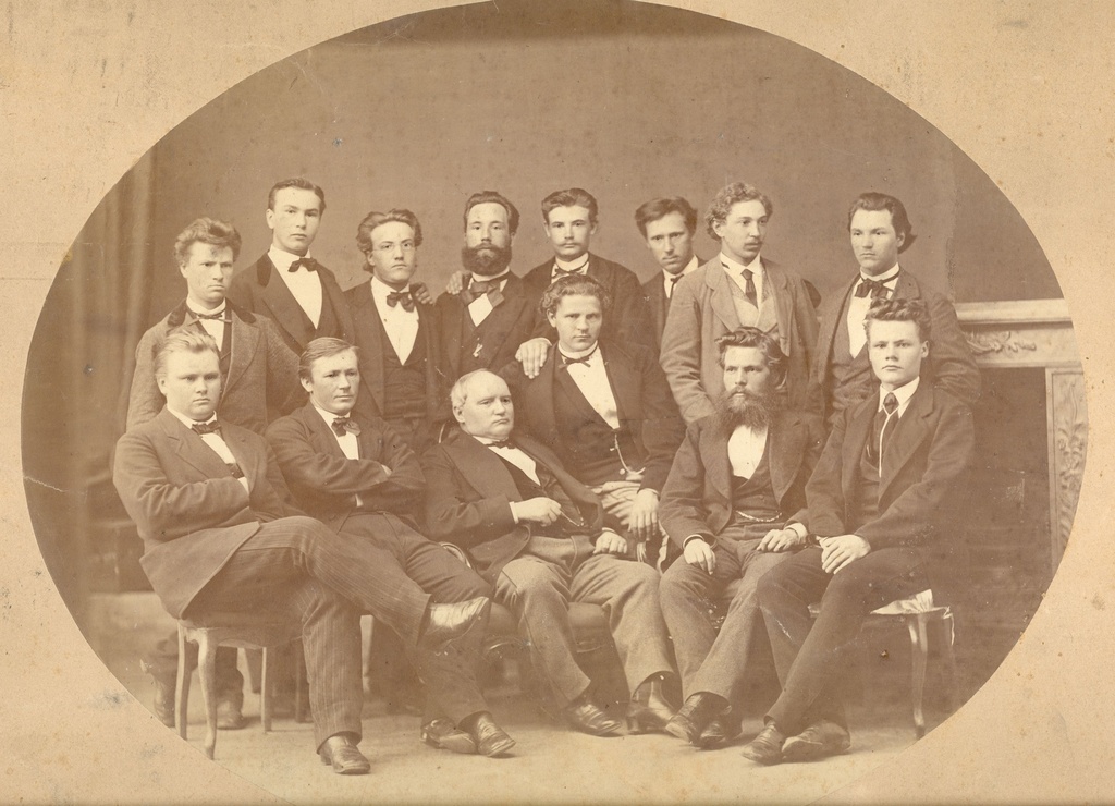 J. Kunder, m. Jürman, K. a. Hermann, h. Treffner, m. m. Põdder, Luik, n. Reichardt, J. Kerge, R. Kallas, h. Eisenschmidt, J. W. Jannsen, a. Kurrikoff, m. Veske, C. h. Niggol. [1874]