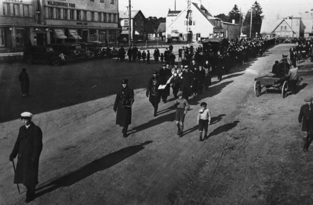 Peeter Grünfeldt's hair on Nõmmel 1937