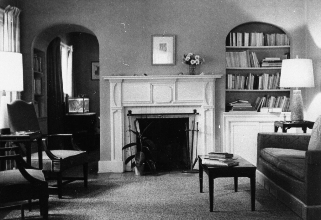 Living room of Livonia and Ants Oras from the home of Florida in Gainesville