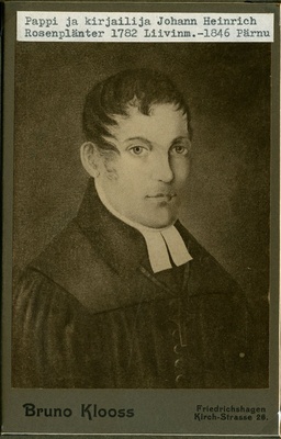 Johann h. Rosen plug (1782-1846) rephoto