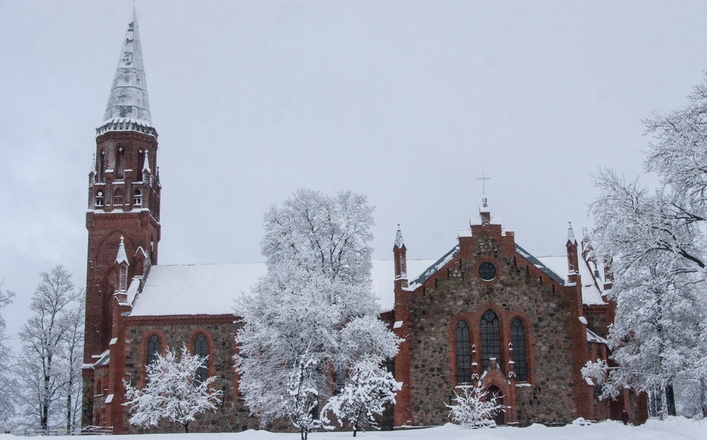 Wiljandi Holy Paul Church rephoto