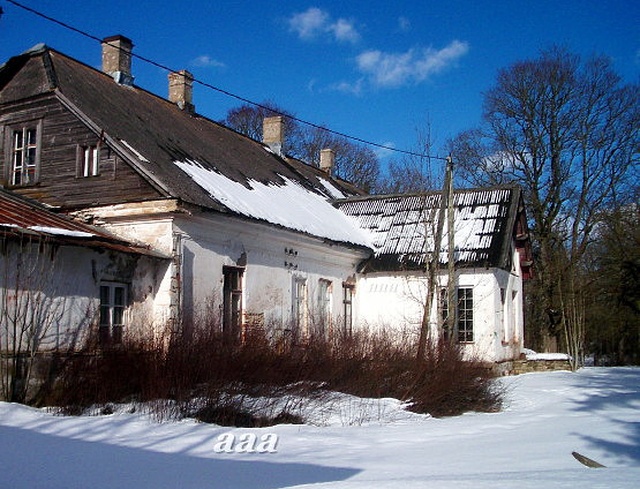 Karitsa mõis (Karritz), härrastemaja 1937. Rakvere khk rephoto